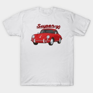 356 B Super 90 Car classic vintage retro T-Shirt